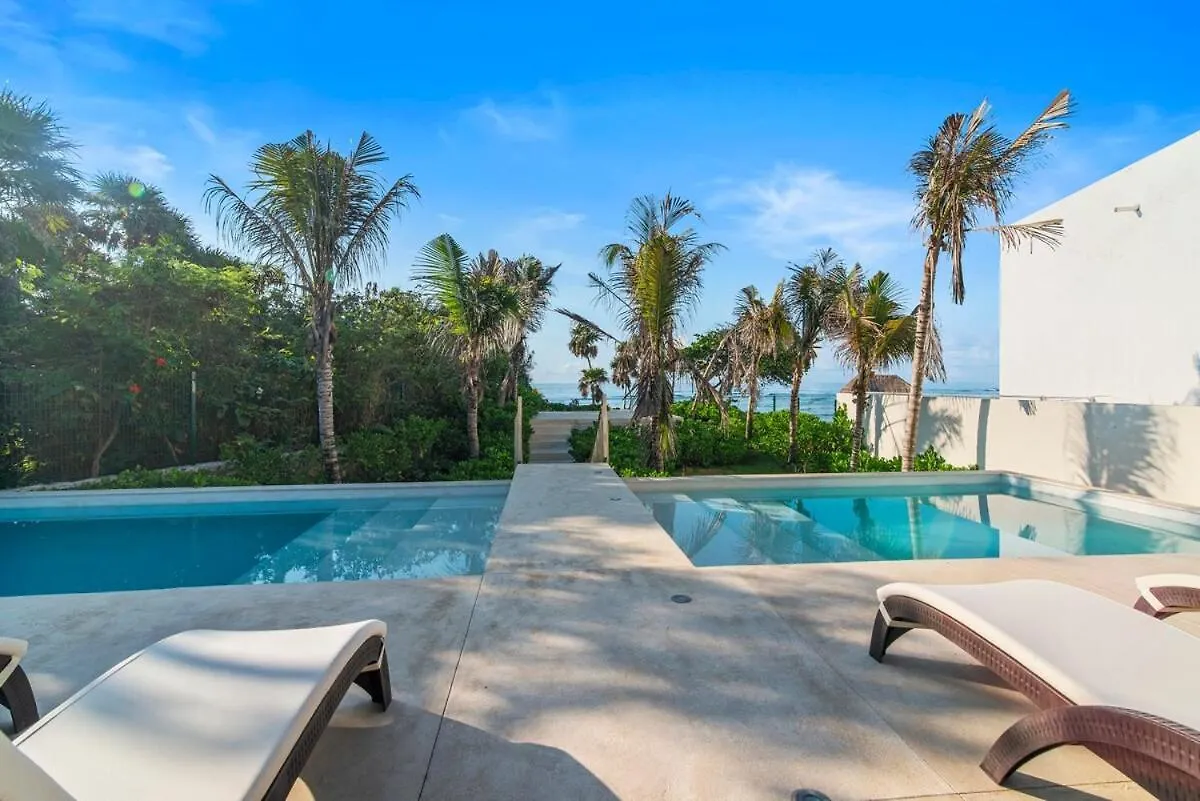 Akumal Seabreeze Private Hot Tub Beach Access 11 Pools Apartament